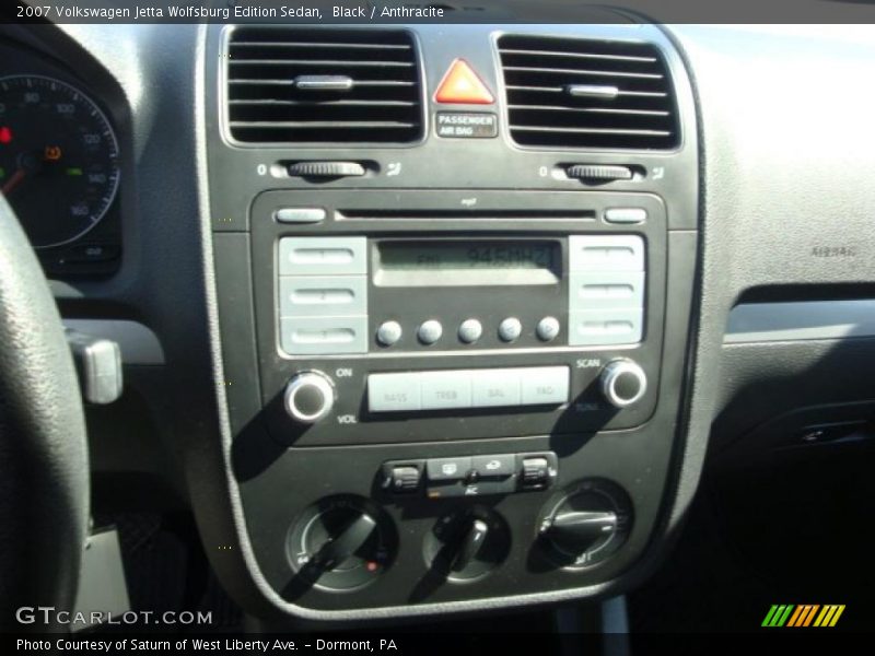 Black / Anthracite 2007 Volkswagen Jetta Wolfsburg Edition Sedan