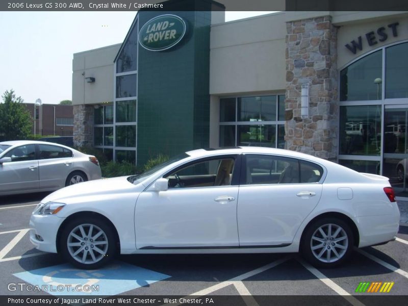 Crystal White / Cashmere 2006 Lexus GS 300 AWD