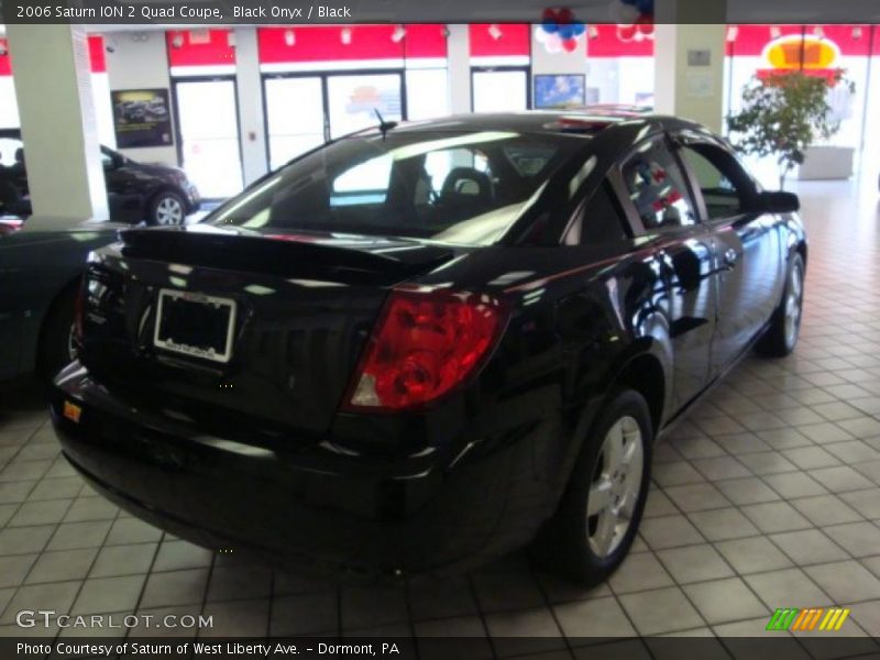 Black Onyx / Black 2006 Saturn ION 2 Quad Coupe