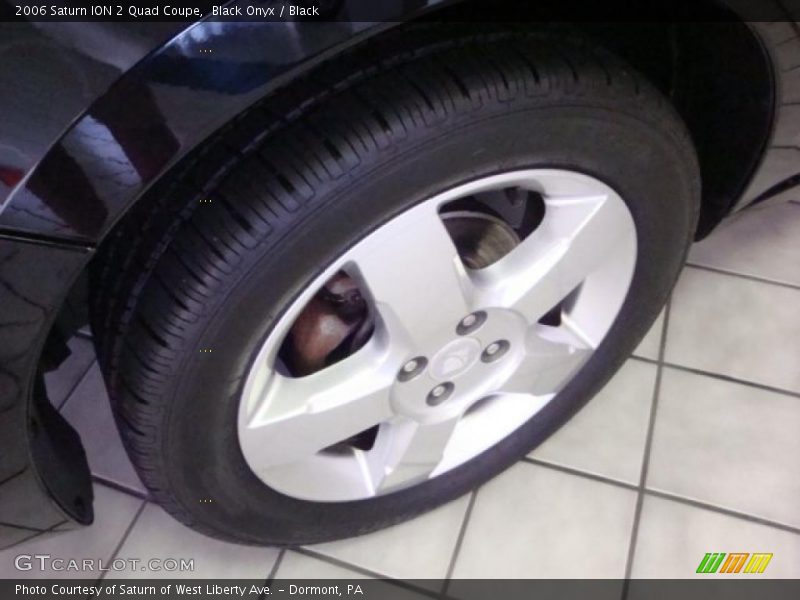 Black Onyx / Black 2006 Saturn ION 2 Quad Coupe