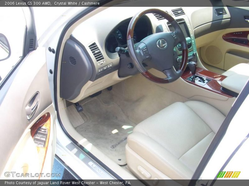Crystal White / Cashmere 2006 Lexus GS 300 AWD