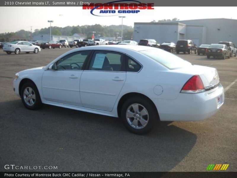 Summit White / Ebony 2010 Chevrolet Impala LT