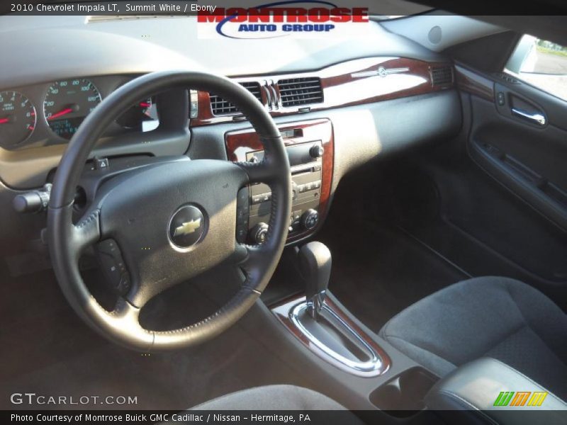 Summit White / Ebony 2010 Chevrolet Impala LT
