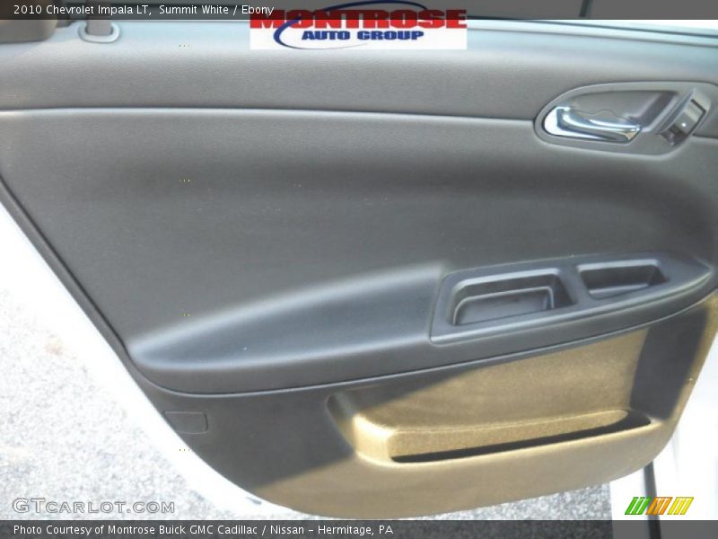 Summit White / Ebony 2010 Chevrolet Impala LT
