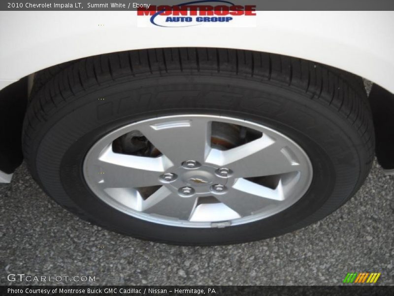 Summit White / Ebony 2010 Chevrolet Impala LT
