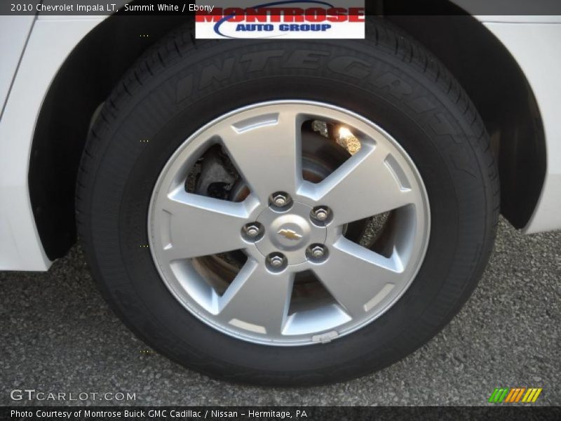 Summit White / Ebony 2010 Chevrolet Impala LT