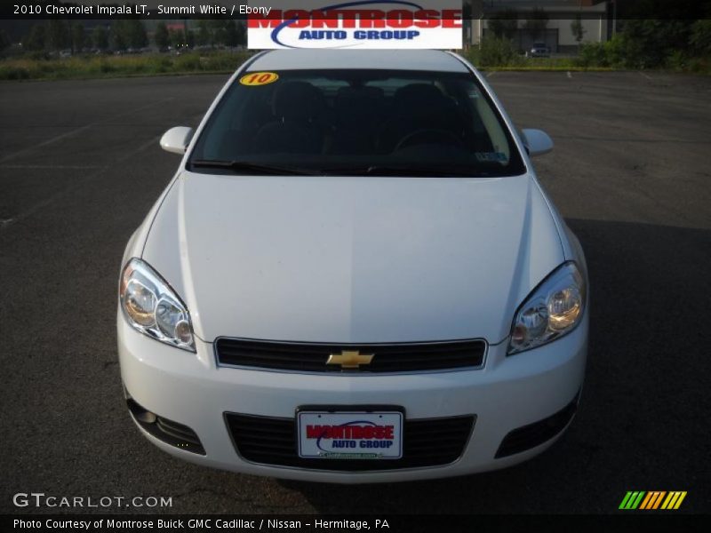 Summit White / Ebony 2010 Chevrolet Impala LT