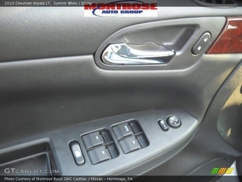 Summit White / Ebony 2010 Chevrolet Impala LT