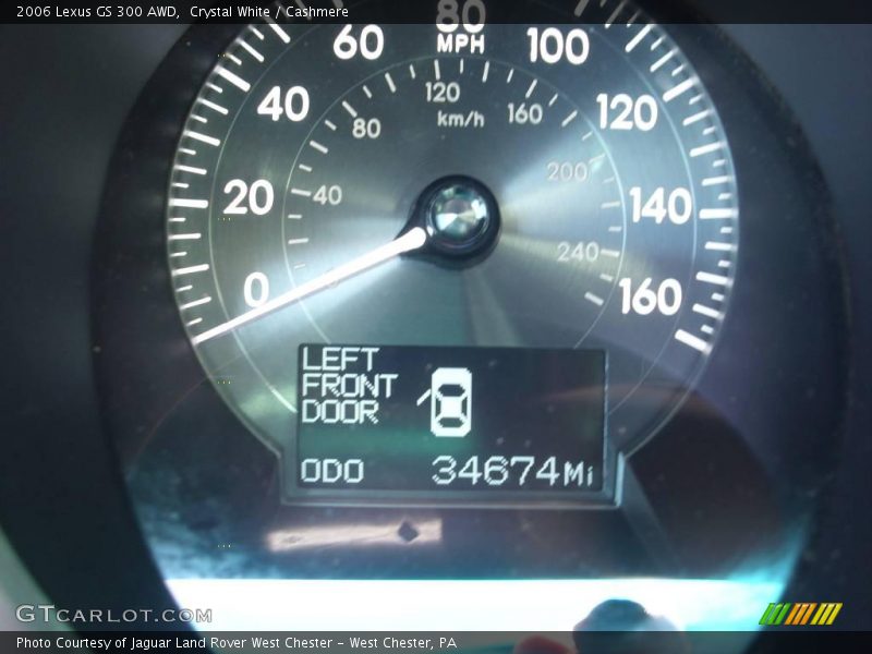 Crystal White / Cashmere 2006 Lexus GS 300 AWD