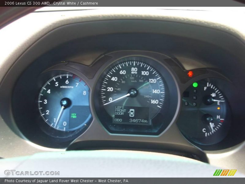 Crystal White / Cashmere 2006 Lexus GS 300 AWD