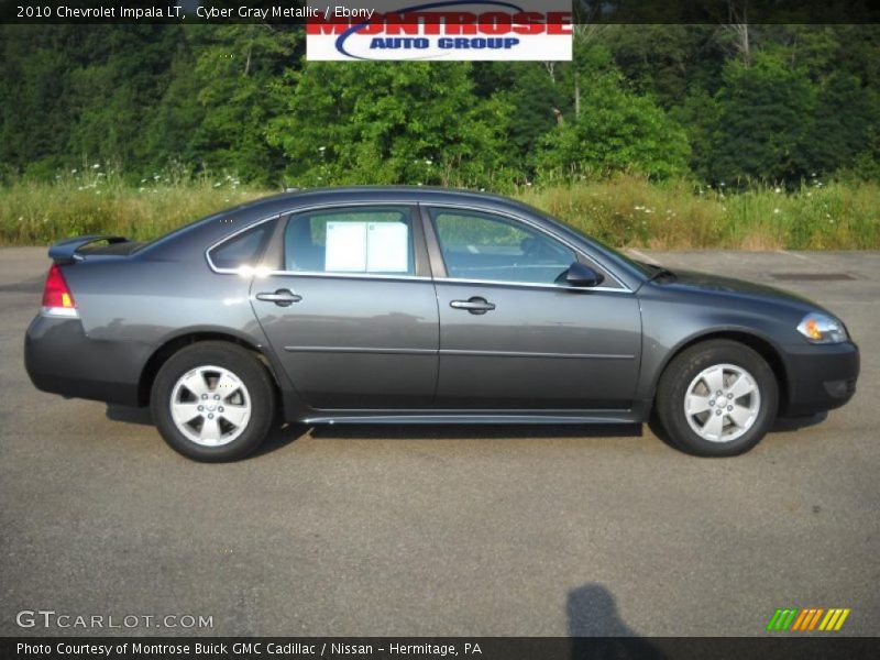 Cyber Gray Metallic / Ebony 2010 Chevrolet Impala LT