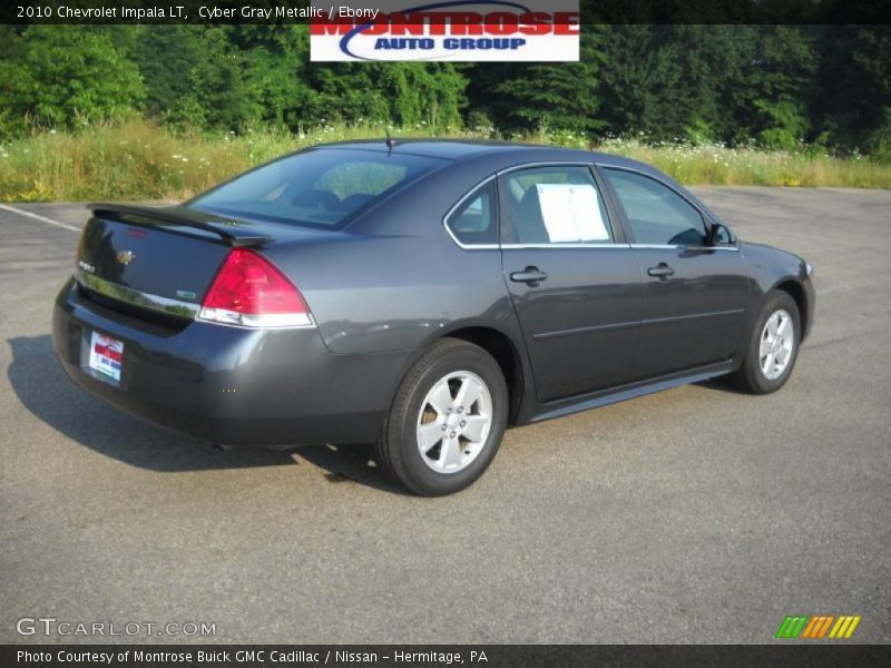Cyber Gray Metallic / Ebony 2010 Chevrolet Impala LT
