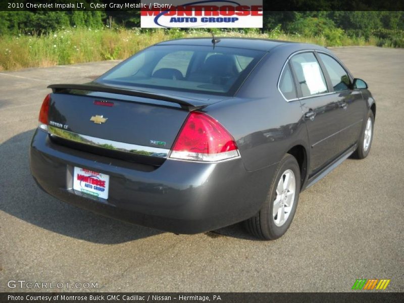 Cyber Gray Metallic / Ebony 2010 Chevrolet Impala LT