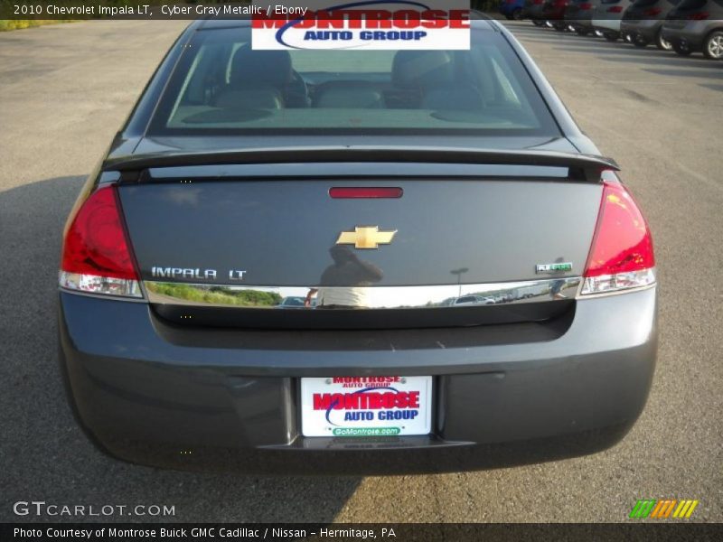 Cyber Gray Metallic / Ebony 2010 Chevrolet Impala LT