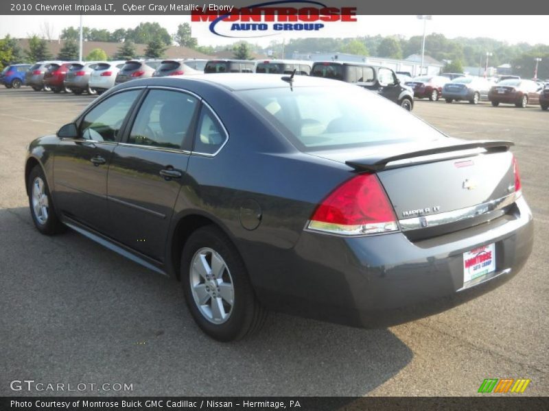 Cyber Gray Metallic / Ebony 2010 Chevrolet Impala LT