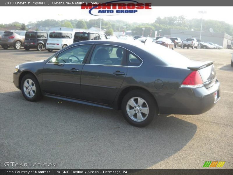 Cyber Gray Metallic / Ebony 2010 Chevrolet Impala LT
