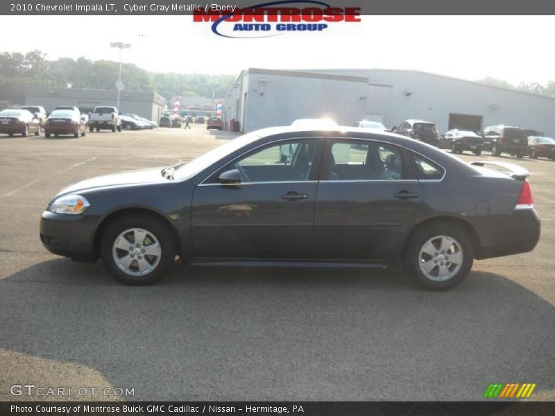 Cyber Gray Metallic / Ebony 2010 Chevrolet Impala LT