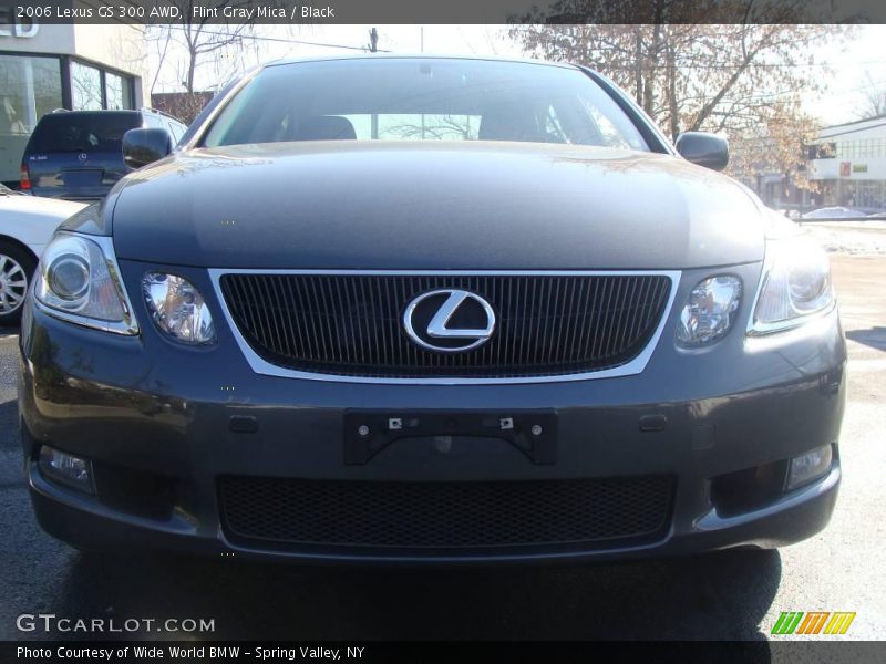 Flint Gray Mica / Black 2006 Lexus GS 300 AWD