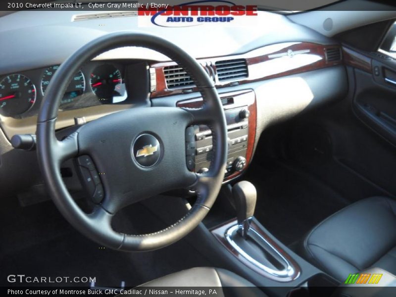 Cyber Gray Metallic / Ebony 2010 Chevrolet Impala LT