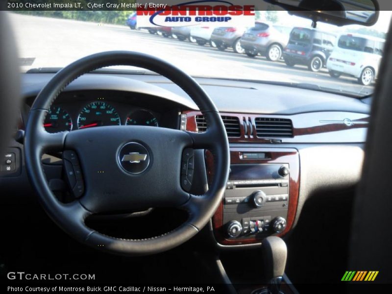 Cyber Gray Metallic / Ebony 2010 Chevrolet Impala LT