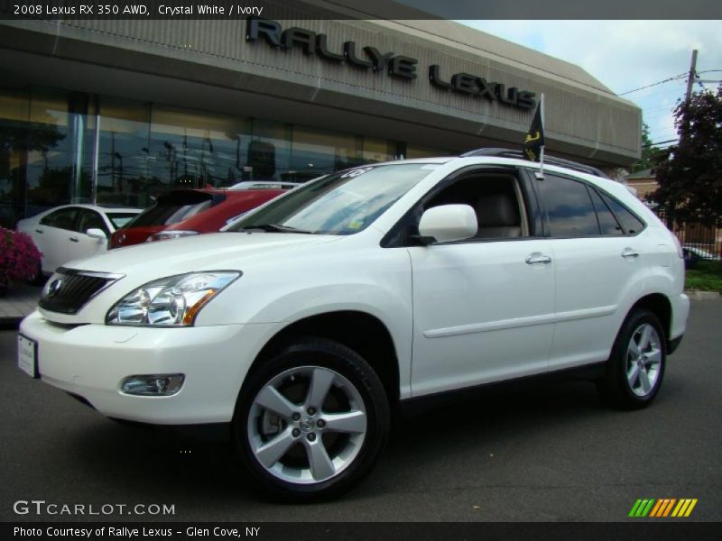 Crystal White / Ivory 2008 Lexus RX 350 AWD