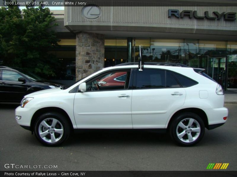 Crystal White / Ivory 2008 Lexus RX 350 AWD