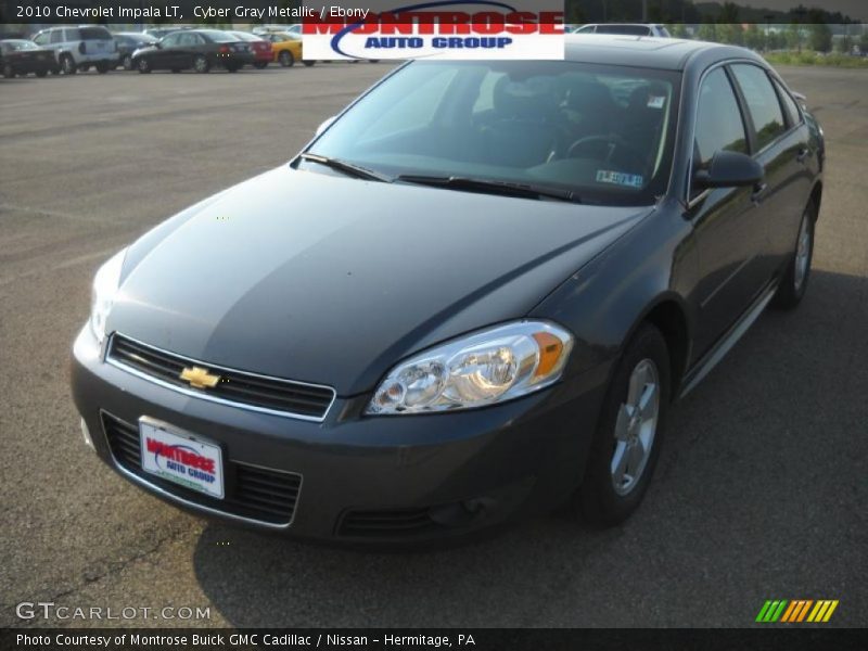 Cyber Gray Metallic / Ebony 2010 Chevrolet Impala LT
