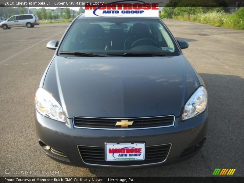 Cyber Gray Metallic / Ebony 2010 Chevrolet Impala LT