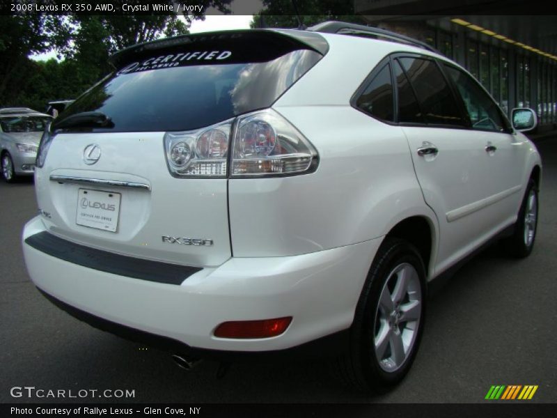 Crystal White / Ivory 2008 Lexus RX 350 AWD