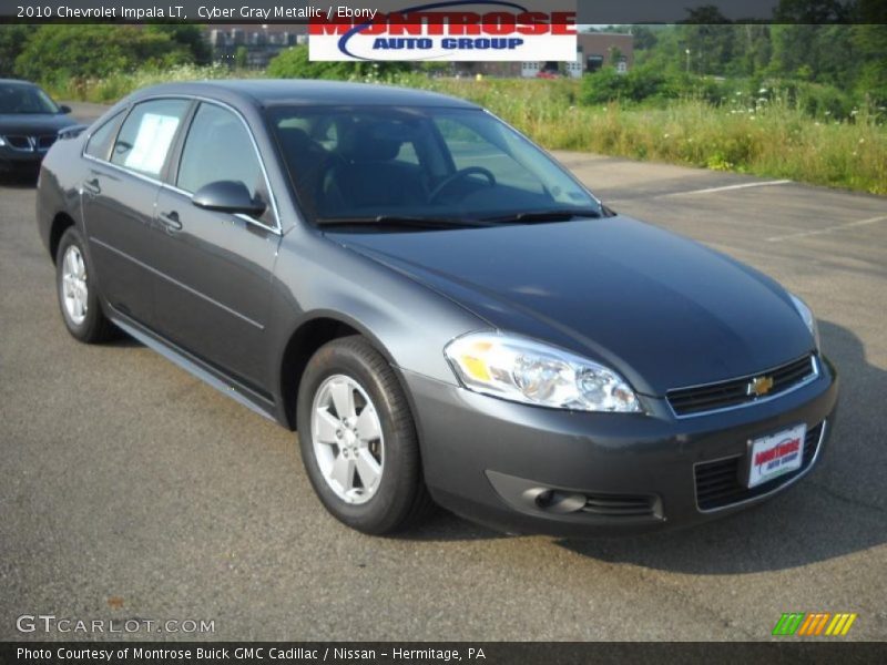 Cyber Gray Metallic / Ebony 2010 Chevrolet Impala LT