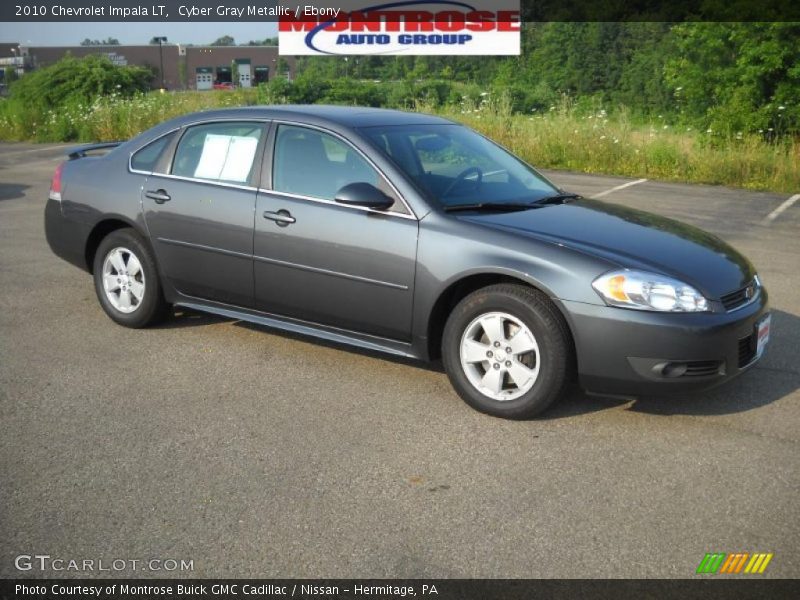 Cyber Gray Metallic / Ebony 2010 Chevrolet Impala LT