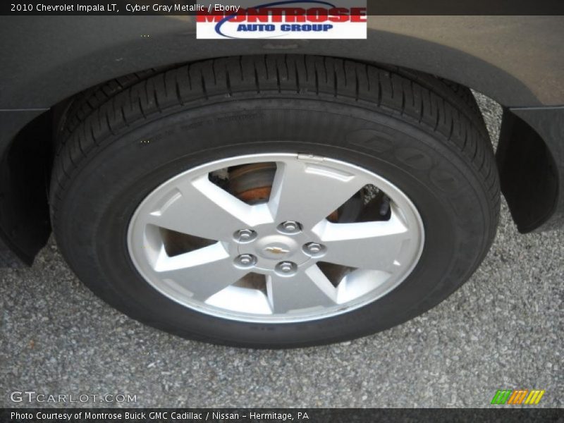 Cyber Gray Metallic / Ebony 2010 Chevrolet Impala LT