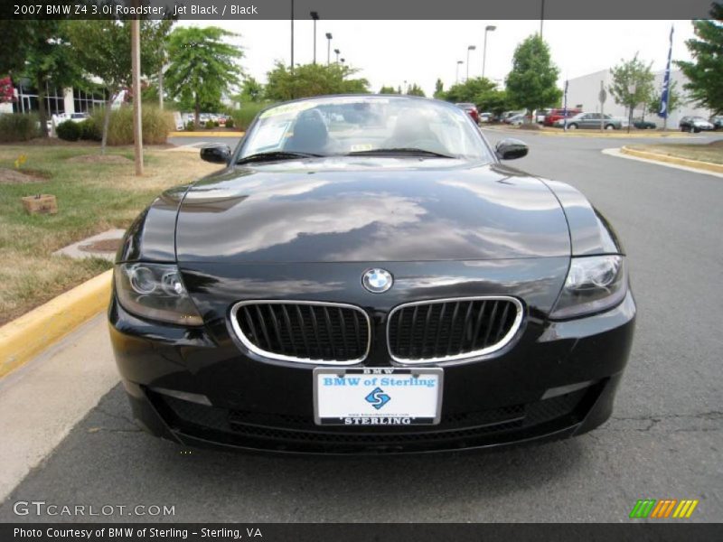 Jet Black / Black 2007 BMW Z4 3.0i Roadster
