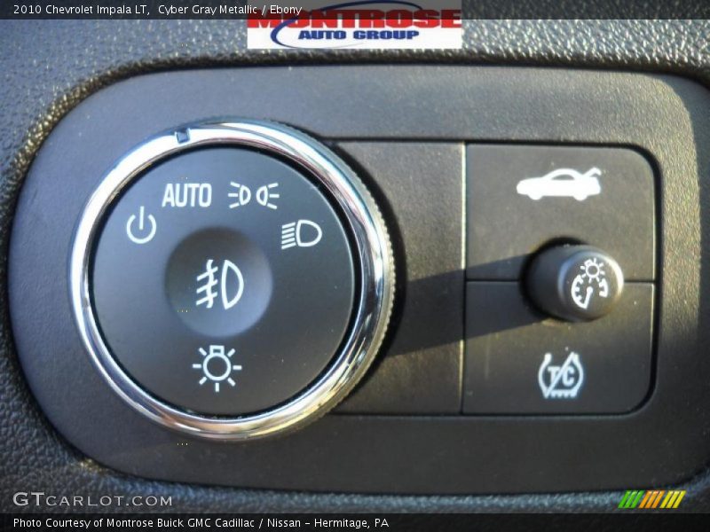 Cyber Gray Metallic / Ebony 2010 Chevrolet Impala LT