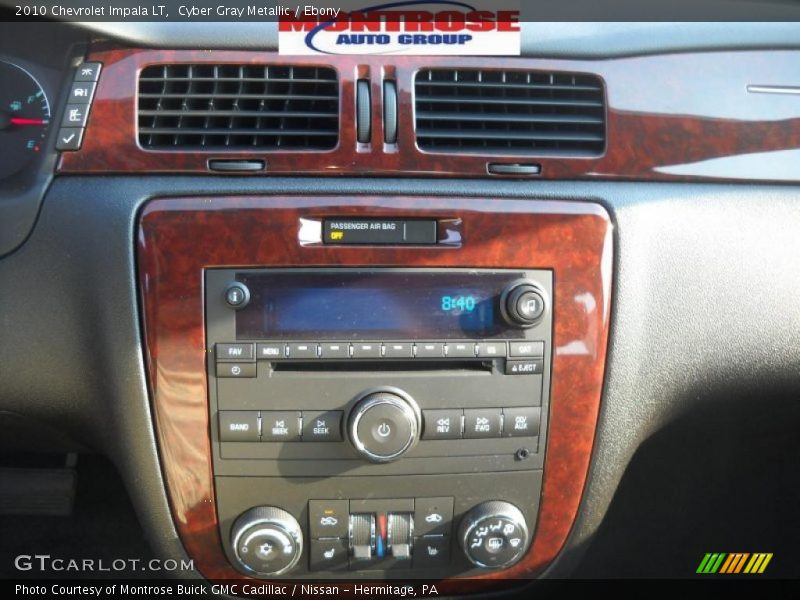 Cyber Gray Metallic / Ebony 2010 Chevrolet Impala LT