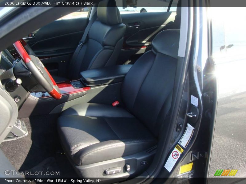 Flint Gray Mica / Black 2006 Lexus GS 300 AWD