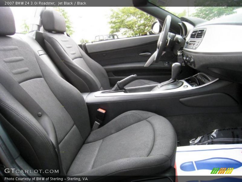 Jet Black / Black 2007 BMW Z4 3.0i Roadster