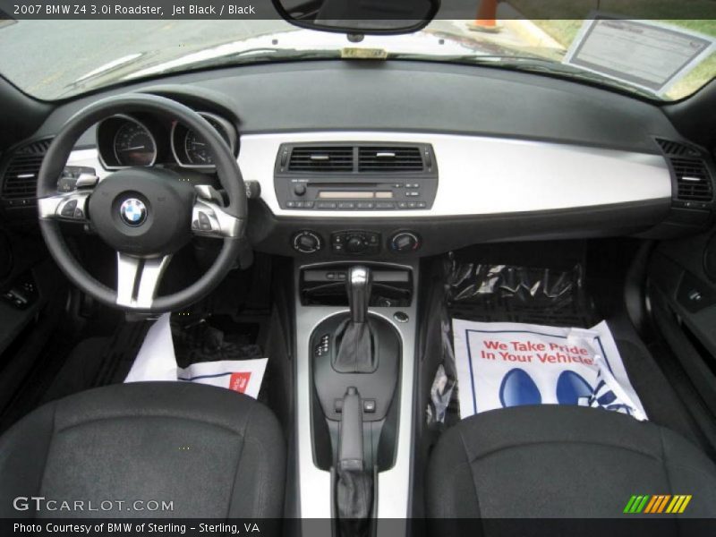 Jet Black / Black 2007 BMW Z4 3.0i Roadster