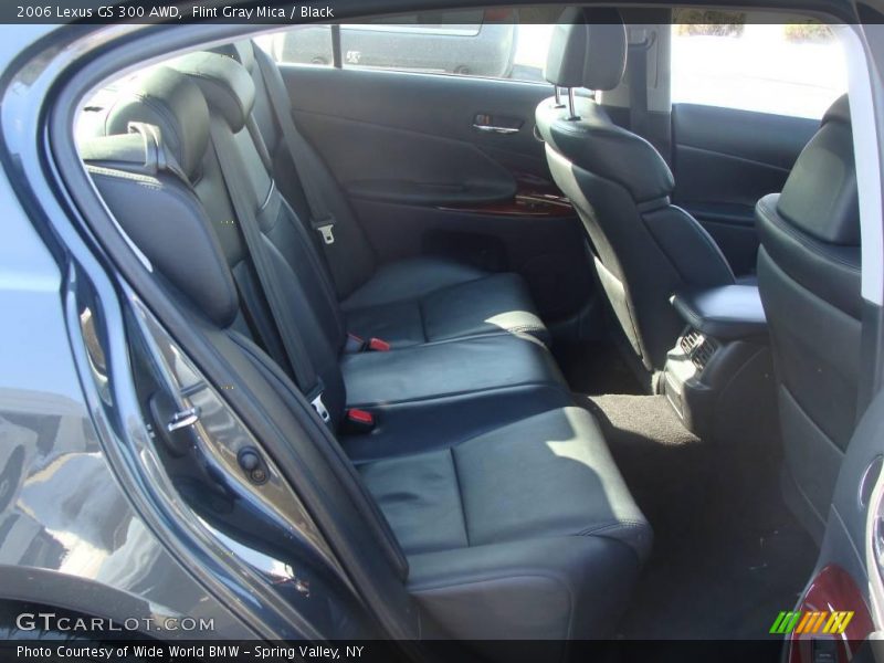 Flint Gray Mica / Black 2006 Lexus GS 300 AWD