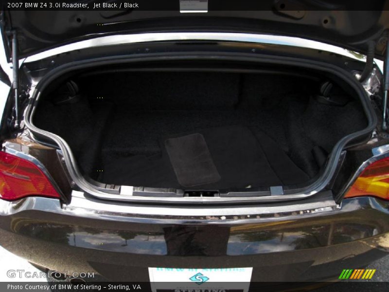 Jet Black / Black 2007 BMW Z4 3.0i Roadster