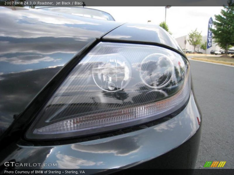 Jet Black / Black 2007 BMW Z4 3.0i Roadster