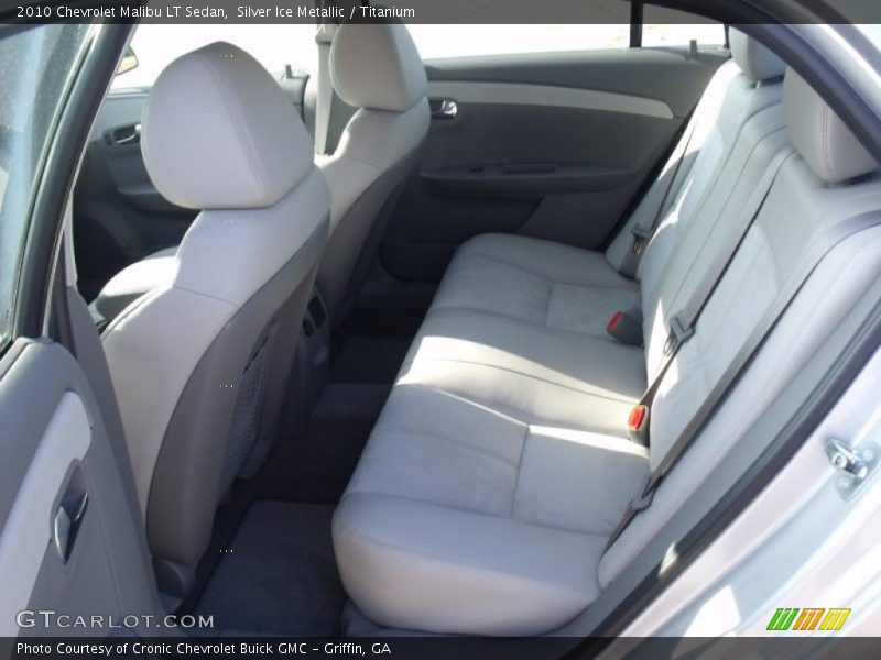 Silver Ice Metallic / Titanium 2010 Chevrolet Malibu LT Sedan