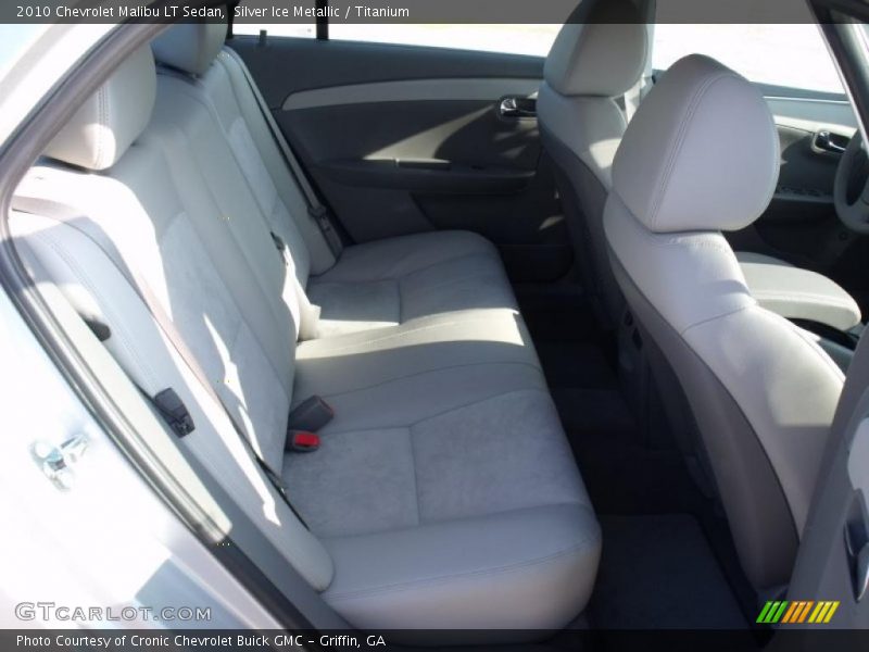 Silver Ice Metallic / Titanium 2010 Chevrolet Malibu LT Sedan