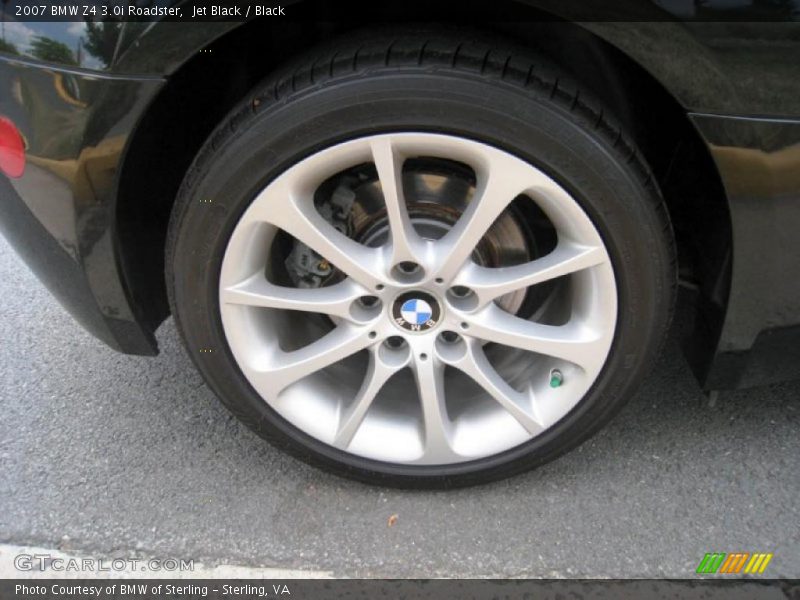 Jet Black / Black 2007 BMW Z4 3.0i Roadster