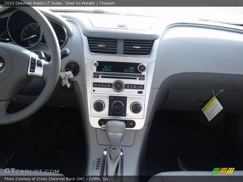 Silver Ice Metallic / Titanium 2010 Chevrolet Malibu LT Sedan