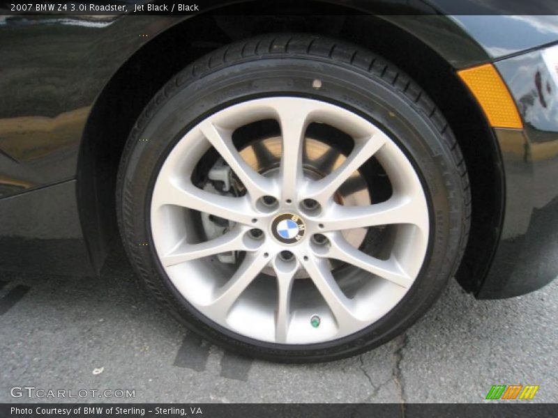 Jet Black / Black 2007 BMW Z4 3.0i Roadster