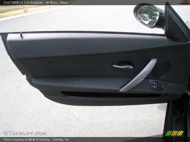 Jet Black / Black 2007 BMW Z4 3.0i Roadster