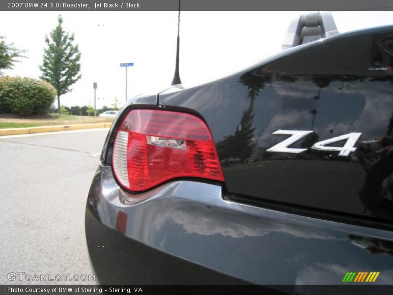 Jet Black / Black 2007 BMW Z4 3.0i Roadster