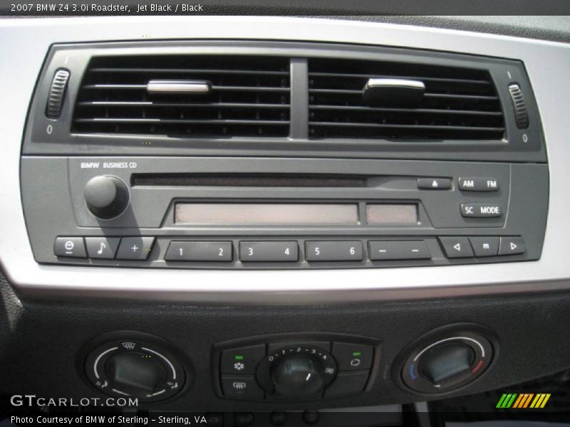 Jet Black / Black 2007 BMW Z4 3.0i Roadster