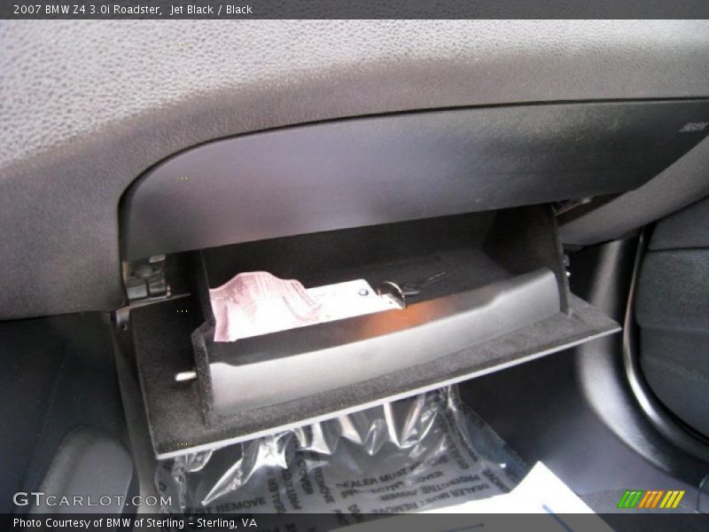 Jet Black / Black 2007 BMW Z4 3.0i Roadster